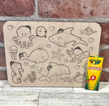 Load image into Gallery viewer, Children's Coloring Puzzle