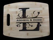 Load image into Gallery viewer, Bamboo Engraved Cutting Board - Personalized
