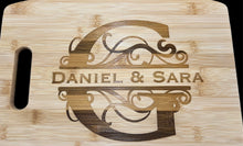 Load image into Gallery viewer, Bamboo Engraved Cutting Board - Personalized
