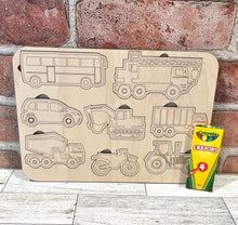 Load image into Gallery viewer, Children's Coloring Puzzle
