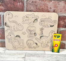Load image into Gallery viewer, Children's Coloring Puzzle
