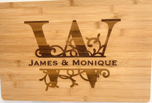 Load image into Gallery viewer, Bamboo Engraved Cutting Board - Personalized
