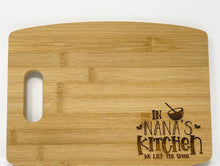 Load image into Gallery viewer, Bamboo Engraved Cutting Board - Personalized
