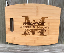 Load image into Gallery viewer, Bamboo Engraved Cutting Board - Personalized
