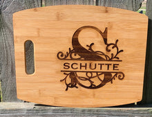 Load image into Gallery viewer, Bamboo Engraved Cutting Board - Personalized

