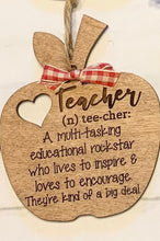 Load image into Gallery viewer, School Staff Ornament
