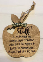 Load image into Gallery viewer, School Staff Ornament
