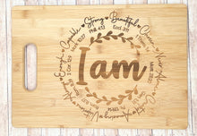 Load image into Gallery viewer, Bamboo Engraved Cutting Board - Personalized
