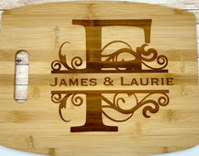 Load image into Gallery viewer, Bamboo Engraved Cutting Board - Personalized

