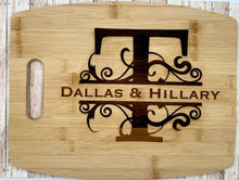 Load image into Gallery viewer, Bamboo Engraved Cutting Board - Personalized
