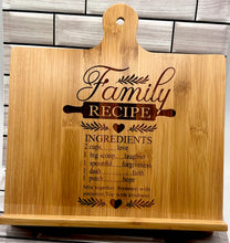Load image into Gallery viewer, Bamboo Engraved Cutting Board - Personalized
